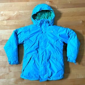 The North Face 3-in-1 winter coat, size 10/12
